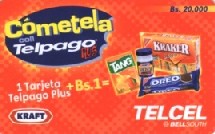 Venezuela - Venezuela - Telcel - Servicios Telpago Green (3D Card) -  10000Bs GSM Refill, Used